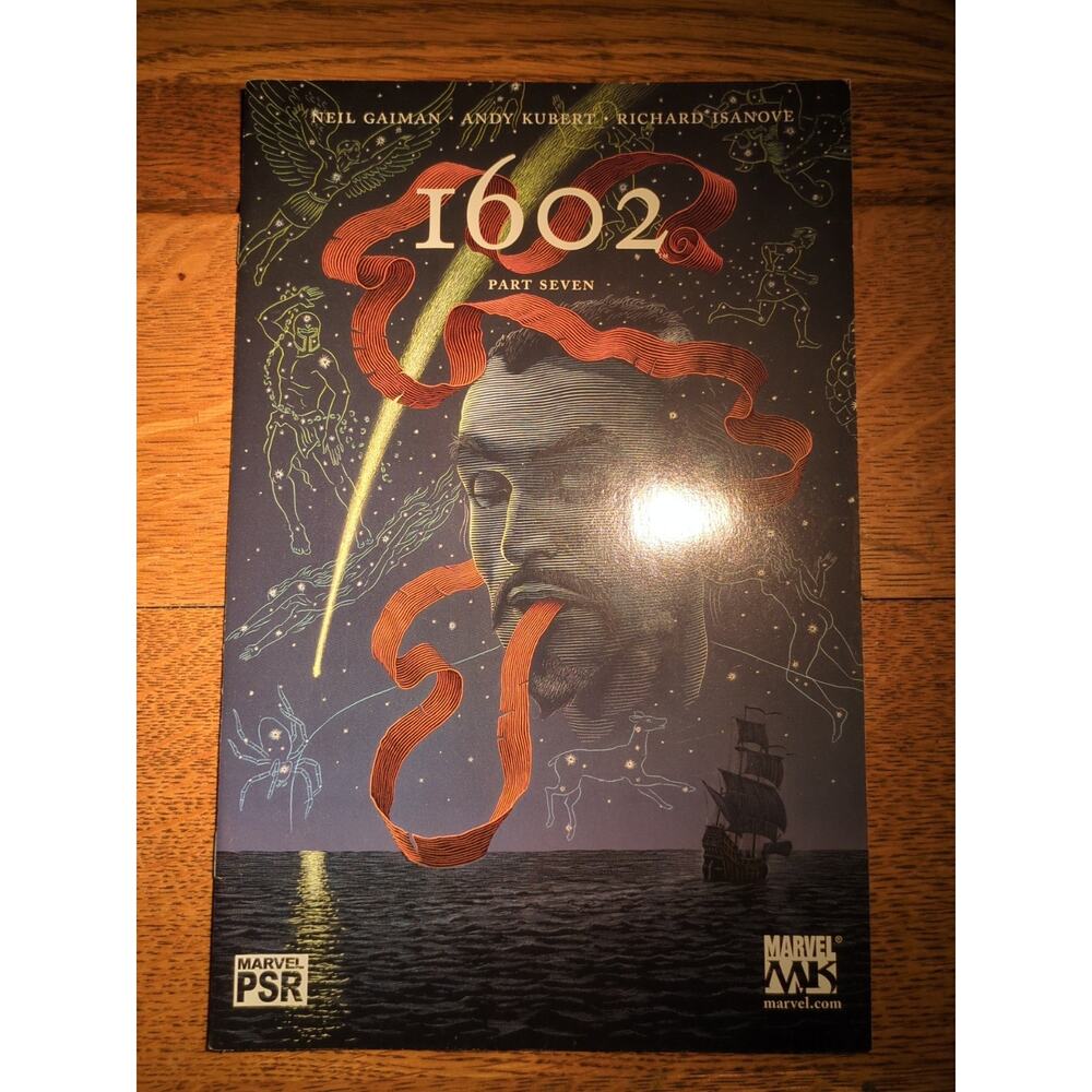 1602 #7 (Marvel, 2003) VF Gaiman/Kubert